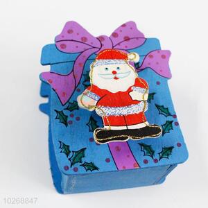 Good Quality Cartoon Snowman Decoration Wood Pencil Holder Wooden Pen Container