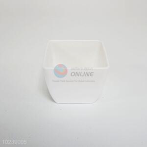 Factory Direct White Ceramic Flowerpot for Sale
