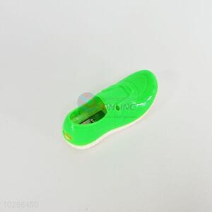 Cute Green Shoe Shaped Pencil Sharpener for Sale
