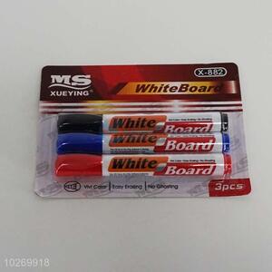 3 Colors Whiteboard Marker Set for School Office