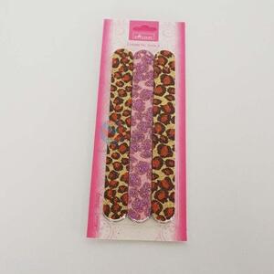 Fashion Leopard Print Nail File Nail Care Tools