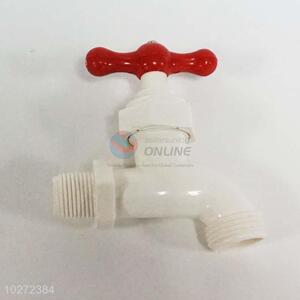 Plastic faucet pp mini tap male thread white small Bibcock