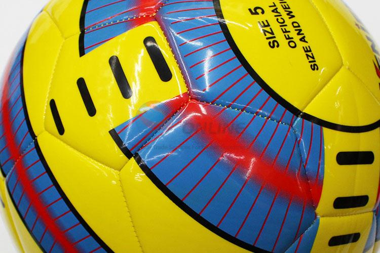 Best Selling Sport Training EVA Football/ Soccer Ball with Yarn Liner