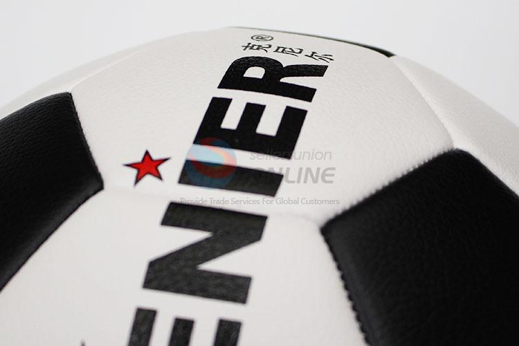 Cheap Price Football PVC Soccer Ball with Cloth Liner