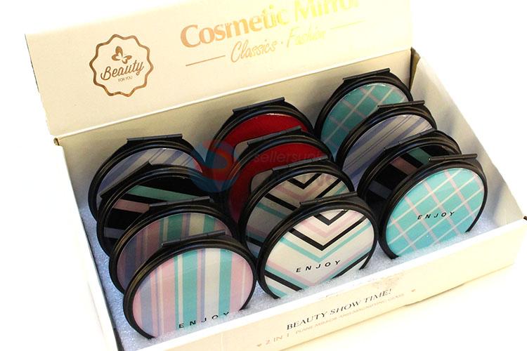 Factory Wholesale Round Pocket Cosmetic Mirror for Sale