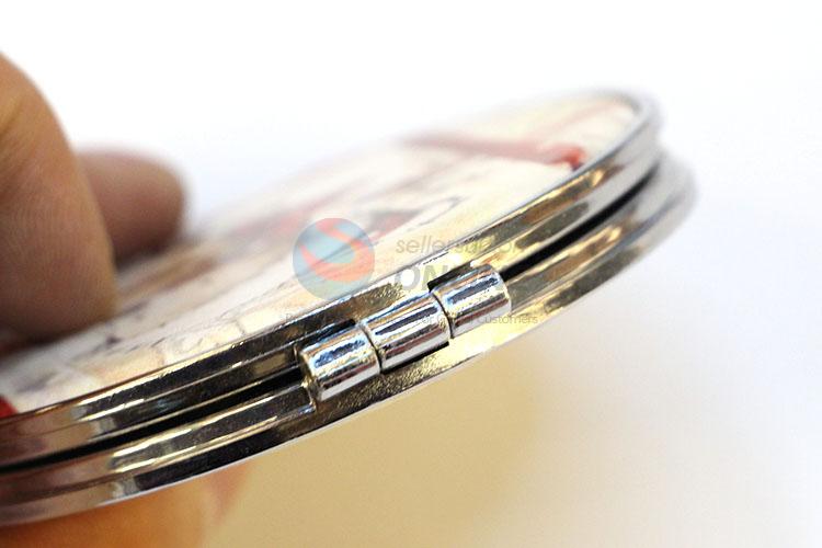 Nice Christmas Theme Round Pocket Cosmetic Mirror for Sale