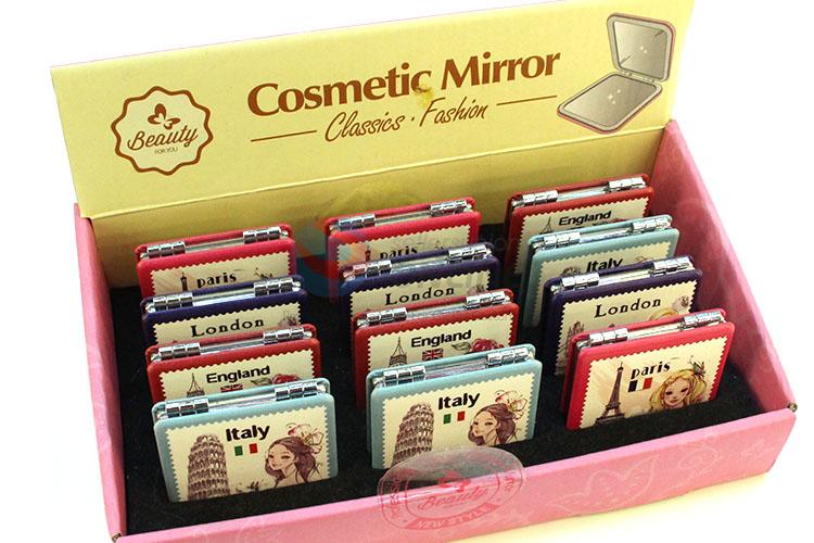 Wholesale Nice Square Pocket Cosmetic Mirror for Sale