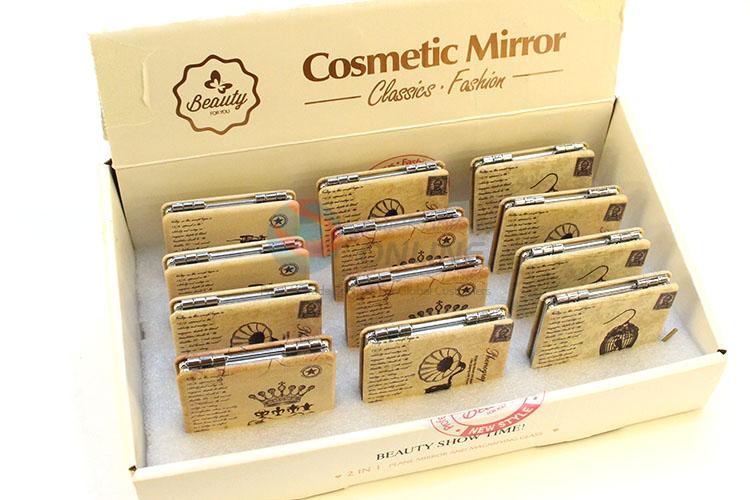 Factory Supply Square Pocket Cosmetic Mirror for Sale