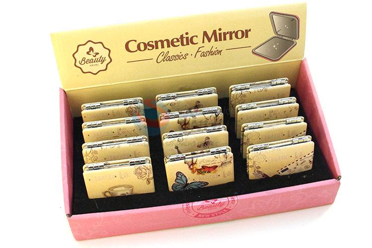 Factory Hot Sell Square Pocket Cosmetic Mirror for Sale