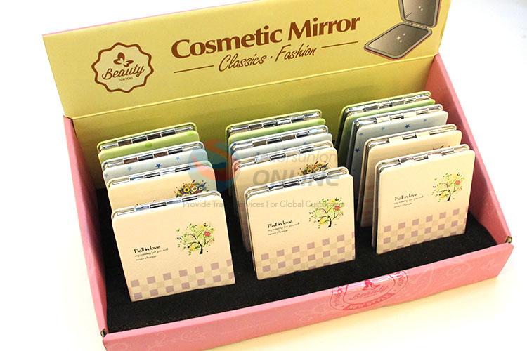 Factory High Quality Rectangular Pocket Cosmetic Mirror for Sale