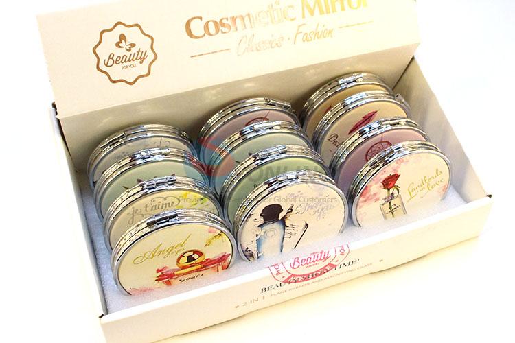 Most Fashionable Design Round Pocket Cosmetic Mirror for Sale