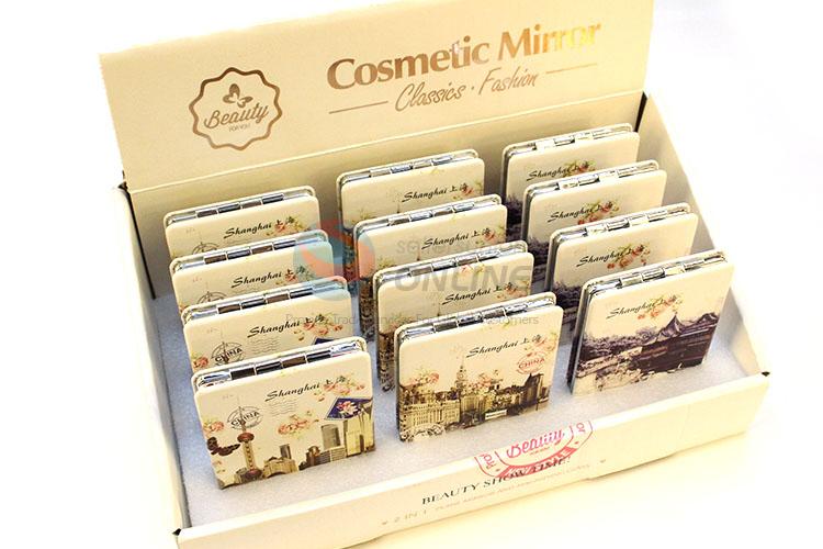 Wholesale Supplies Rectangular Pocket Cosmetic Mirror for Sale