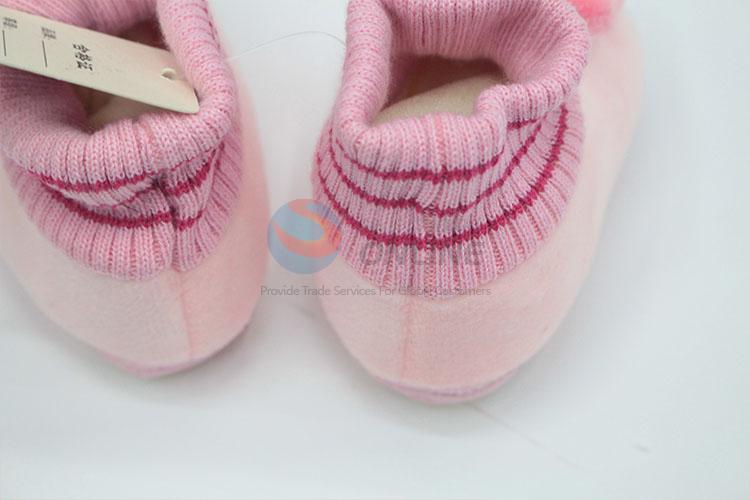 New arrival pink bear baby shoes
