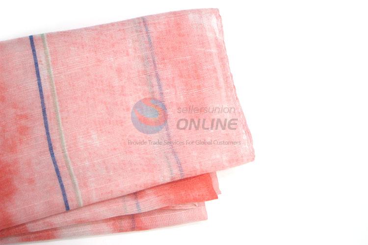 Nice Design Light-colored Staple Rayon Scarf for Women