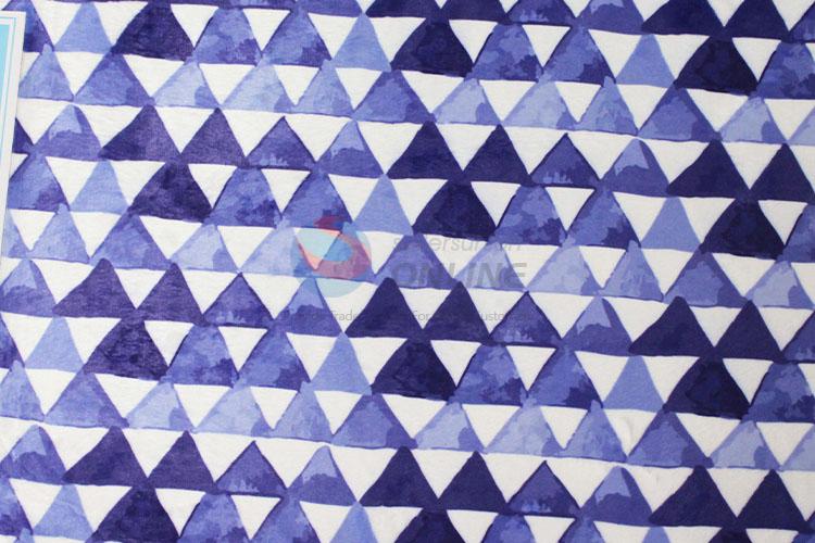 Factory Direct Soft Black Star Printed Doormat Flannel Floor Mat