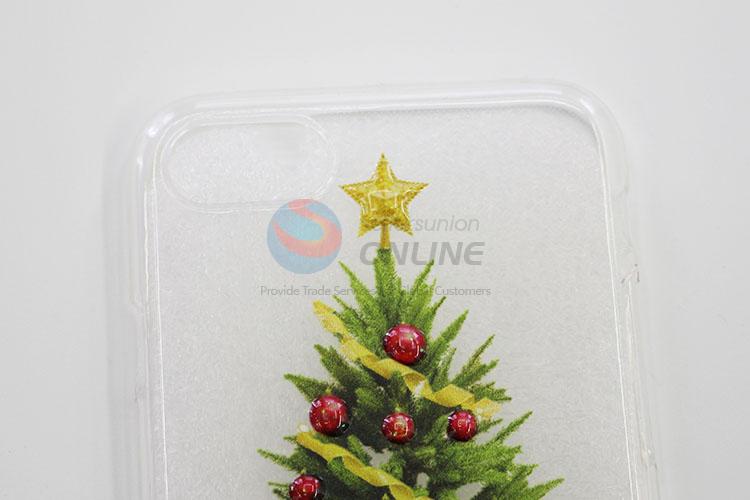 Nice Christmas Tree Pattern Silicone Mobile Phone Shell for iphone
