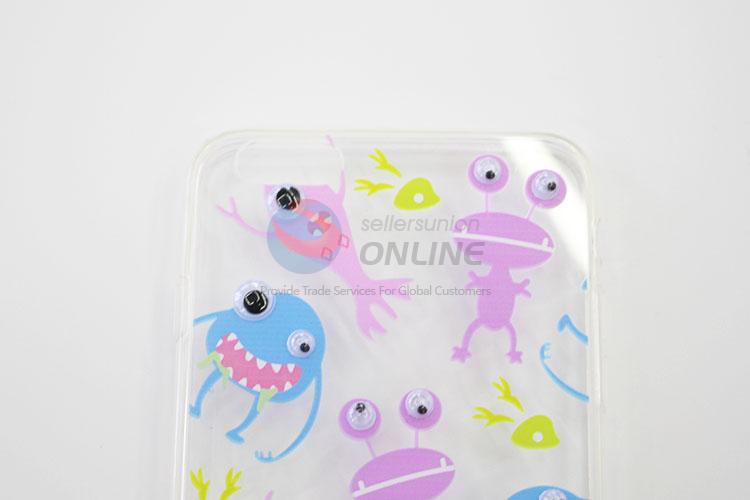 Cute Cartoon Little Monster Pattern Acrylic Mobile Phone Shell for iphone