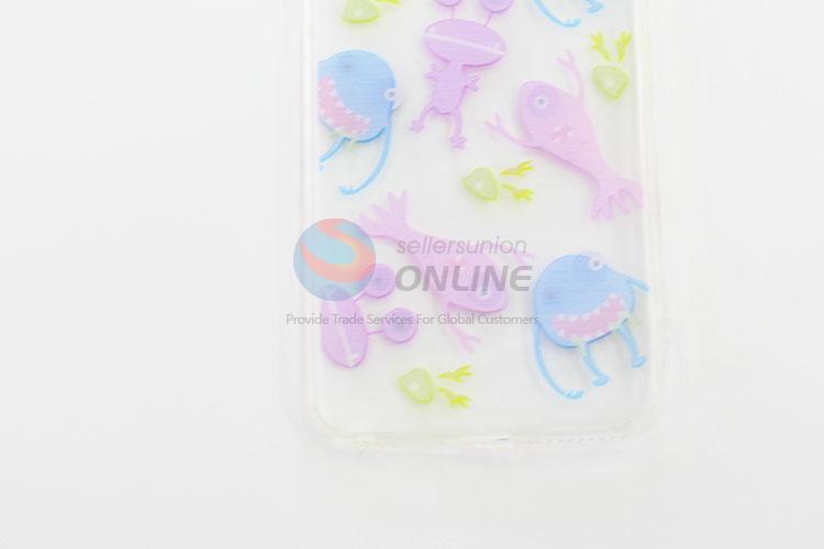 Cute Cartoon Little Monster Pattern Acrylic Mobile Phone Shell for iphone