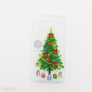 Wholesale Factory Chirstmas Tree Pattern Silicone Mobile Phone Shell for iphone