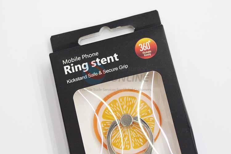 Lemon Pattern Round Mobile Phone Ring/Holder/Ring Stent