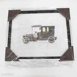 Nice Design Vintage <em>Car</em> Pattern Painting Crafts for Wall <em>Decoration</em>