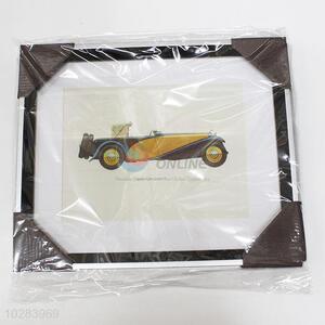 Classical Vintage <em>Car</em> Printed Oil Painting for Wall <em>Decoration</em>