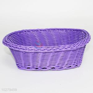 Factory Direct Purple Woven Basket for Sale