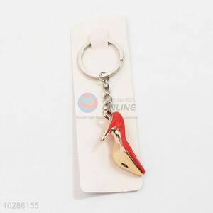 Popular factory price best high-heeled shoe shape key chain