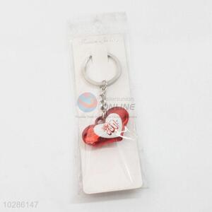 Promotional cheap loving heart shape key chain