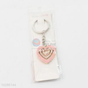 Wholesale best cheap loving heart shape key chain