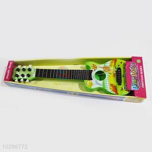 Lovely Design Green Color Simulation Guitar Toy Music Boys Girls Gift