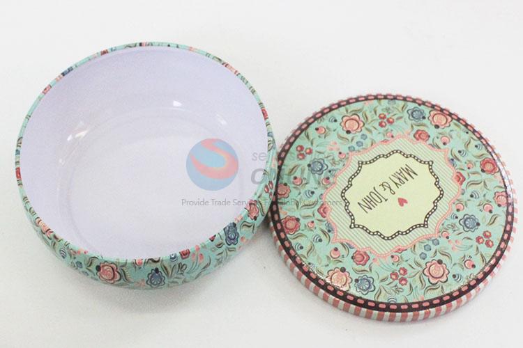 Unique Design Bowl Shape Storage Box Storage Tin Cans