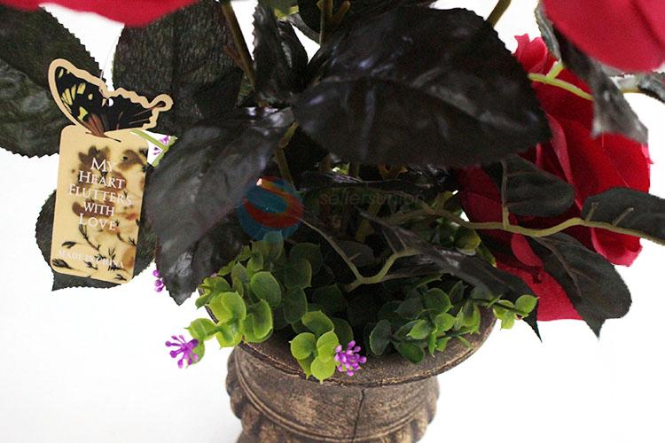 Good Sale Artificial Flower Bonsai Fashion Fake Flower Simulation Plant