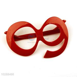 Promotional Wholesale Red Color Glasses Frame Funny Party Glasses