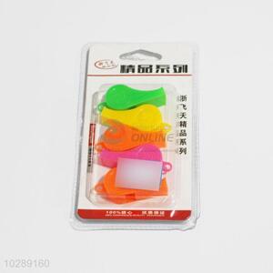 Colorful Promotional Fan Custom Sport Plastic Whistle