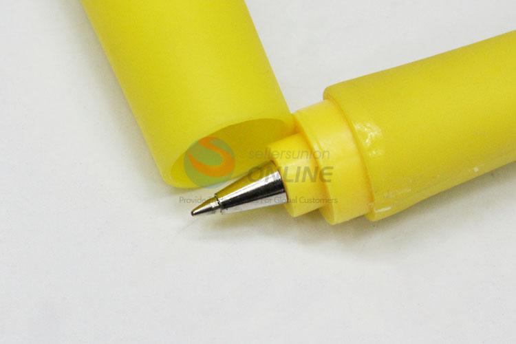 Hot Sale Yellow Creative Hand Shape Ball-Point Pen