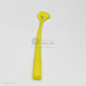 Hot Sale Yellow Creative Hand Shape <em>Ball</em>-<em>Point</em> <em>Pen</em>