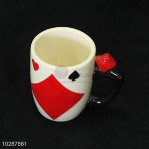 Recent design popular ceramic cup water cup