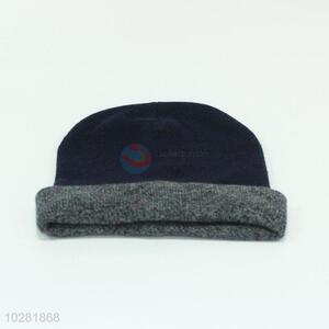 Black Color Warm Knitted Hats