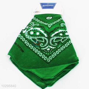 Fashion Green Square Headband Fashion Kerchief