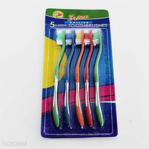 5Pcs/Set Cheap Price Soft Toothbrush