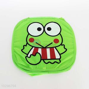 Delicate Design Frog Pattern Laundry Bucket