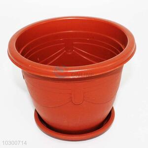Wholesale Plastic Flowerpot with Base for Sale