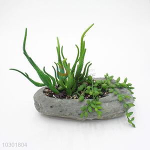 acceptable price foot shape artificial succulent plant pot