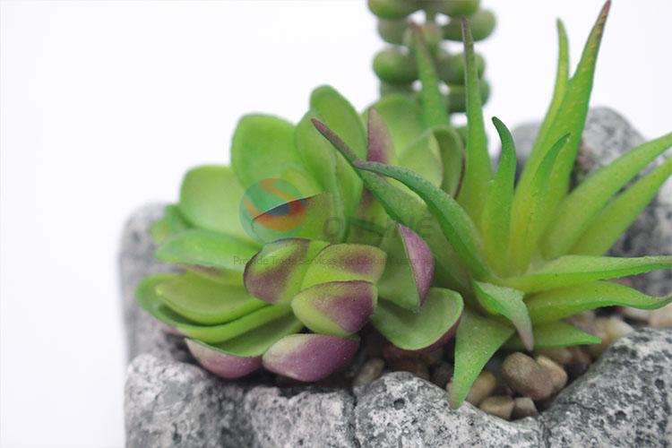 Unique Design artificial succulent plant pot
