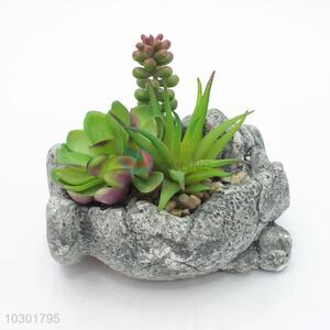 Unique Design artificial succulent plant pot