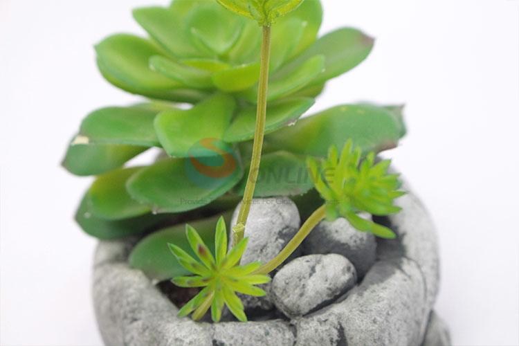 Cute Design artificial succulent plant pot