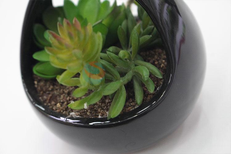 Modern Design Suspensible Artificial Succulent Plants Home Decoration