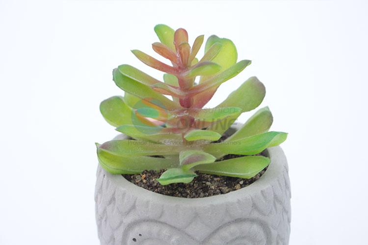 Creative Design faux succulent plant pot