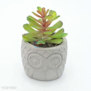 Creative Design faux succulent plant pot